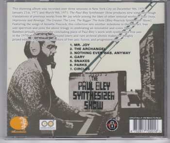 CD The Paul Bley Synthesizer Show: The Paul Bley Synthesizer Show 467903