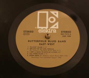 LP The Paul Butterfield Blues Band: East-West LTD 78402