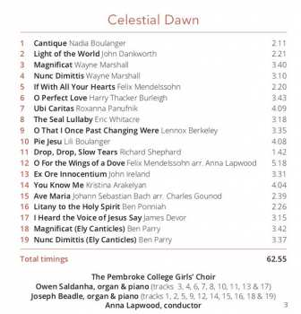 CD The Pembroke College Girls' Choir: Celestial Dawn 342826