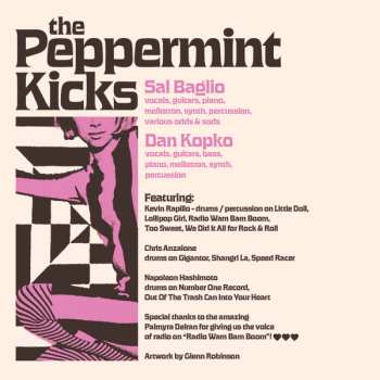 CD The Peppermint Kicks: Pop Rocks In My Chewing Gum