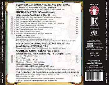 SACD The Philadelphia Orchestra: Also Sprach Zarathustra & Symphony No. 3 438004