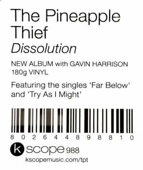 LP The Pineapple Thief: Dissolution 9887