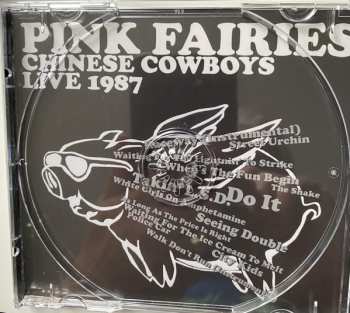 3CD The Pink Fairies: Chinese Cowboys / Dr. Crow / Pick-Up The Phone America! 108946