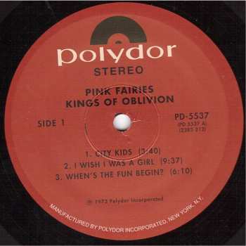 LP The Pink Fairies: Kings Of Oblivion 393039