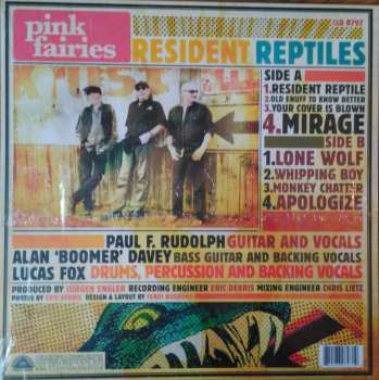 LP The Pink Fairies: Resident Reptiles LTD | CLR 367751