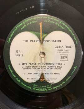 LP The Plastic Ono Band: Live Peace In Toronto 1969 505899