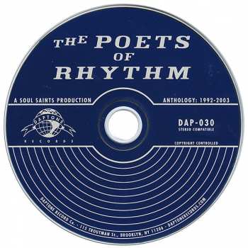 CD The Poets Of Rhythm: Anthology 1992-2003 92078