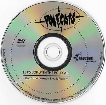 DVD The Polecats: Let's Bop With The Polecats + Boz & The Bozmen Live And Rockin' 263253