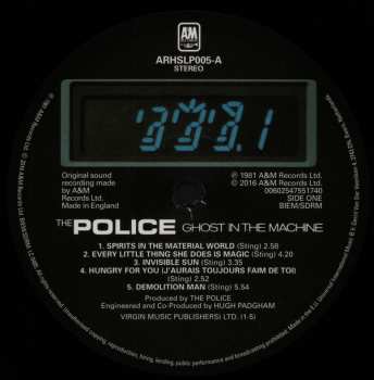 LP The Police: Ghost In The Machine LTD