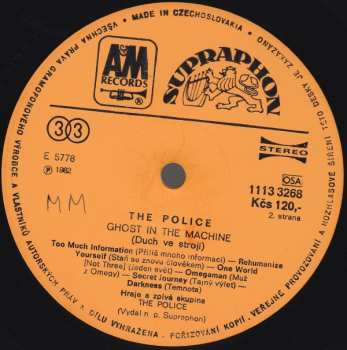LP The Police: Ghost In The Machine 41802