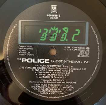 LP The Police: Ghost In The Machine 13994