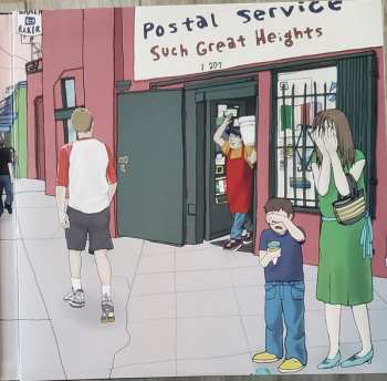 3LP The Postal Service: Give Up  DLX