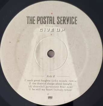 3LP The Postal Service: Give Up  DLX
