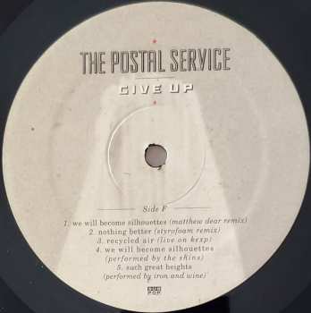 3LP The Postal Service: Give Up  DLX