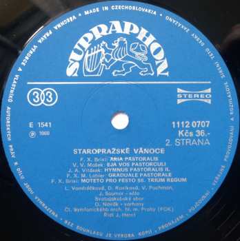 LP The Prague Symphony Orchestra: Staropražské Vánoce (86/2) 99071