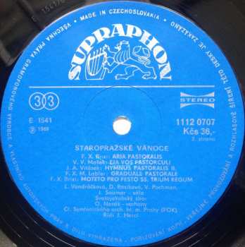 LP The Prague Symphony Orchestra: Staropražské Vánoce