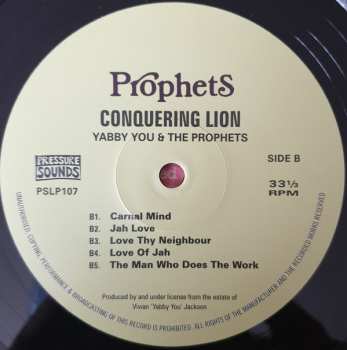 2LP The Prophets: Conquering Lion 406623