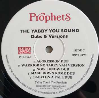 2LP The Prophets: The Yabby You Sound (Dubs & Versions)