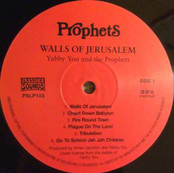 2LP The Prophets: Walls Of Jerusalem 517435