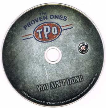 CD The Proven Ones: You Ain't Done 100057