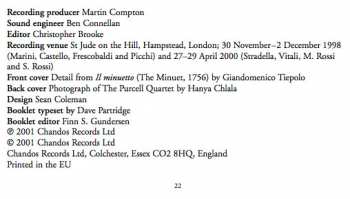 CD The Purcell Quartet: Capriccio Stravagante, Volume Two 345200