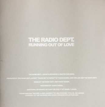 CD The Radio Dept.: Running Out Of Love 138162