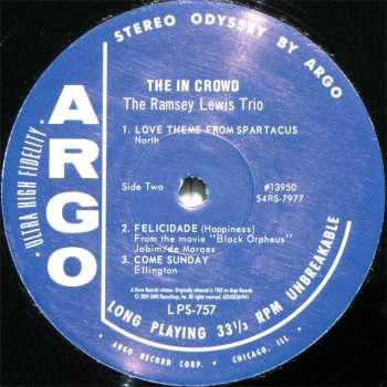 LP The Ramsey Lewis Trio: The In Crowd 542645
