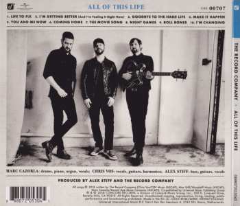 CD The Record Company: All Of This Life 439992