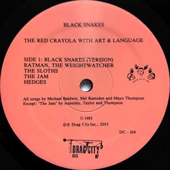 LP Red Krayola: Black Snakes 489028