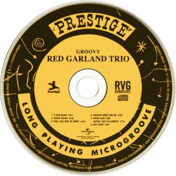 CD The Red Garland Trio: Groovy 179650