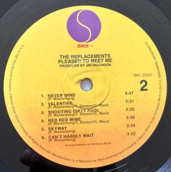 LP The Replacements: Pleased To Meet Me 462736