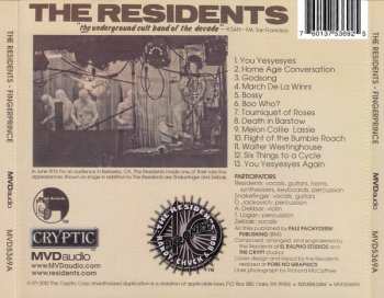 CD The Residents: Fingerprince 12658