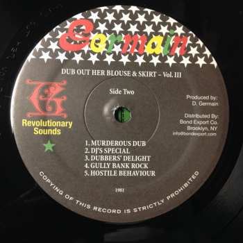 LP The Revolutionaries: Dub Off 'Har' Blouse & Skirt Vol. 3 78310