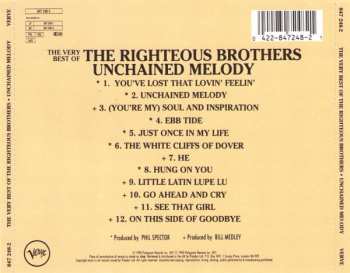 CD The Righteous Brothers: The Very Best Of The Righteous Brothers - Unchained Melody 193060