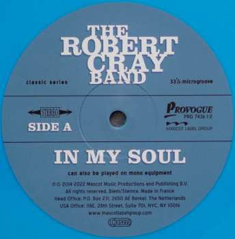 LP The Robert Cray Band: In My Soul LTD | CLR 388219