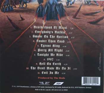 CD The Rods: Brotherhood Of Metal DIGI 5997