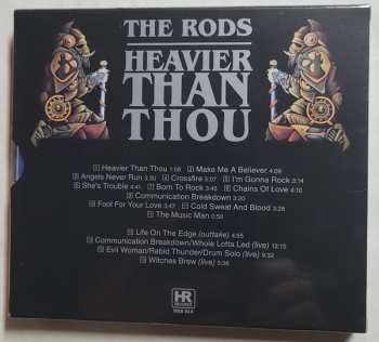 CD The Rods: Heavier Than Thou 182242