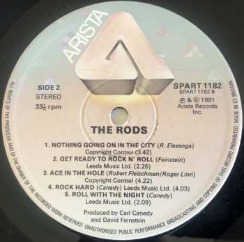 LP The Rods: The Rods 74590