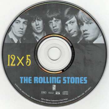 CD The Rolling Stones: 12 x 5