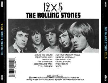 CD The Rolling Stones: 12 x 5