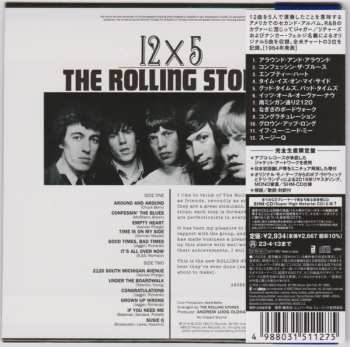 CD The Rolling Stones: 12x5 LTD