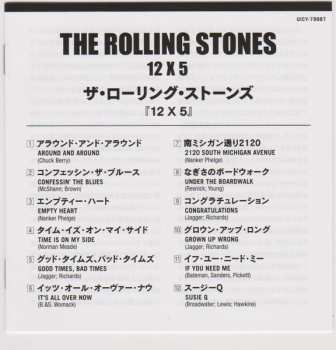 CD The Rolling Stones: 12x5 LTD