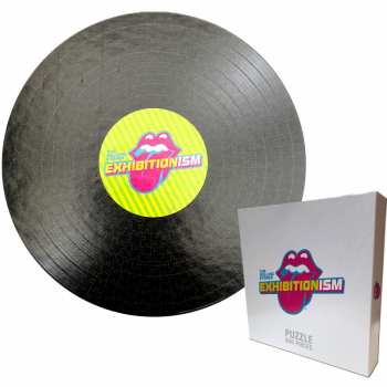 Merch The Rolling Stones: 500 Piece Puzzle Exhibitionism Record Round