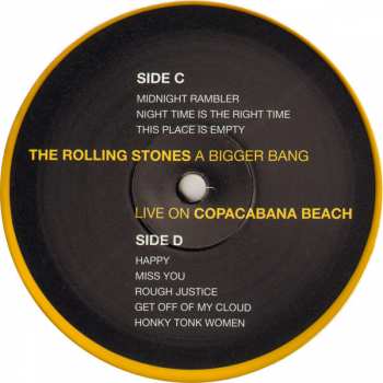 3LP The Rolling Stones: A Bigger Bang Live On Copacabana Beach LTD | CLR 57168