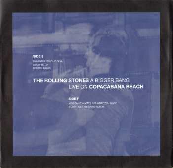 3LP The Rolling Stones: A Bigger Bang Live On Copacabana Beach LTD | CLR 57168