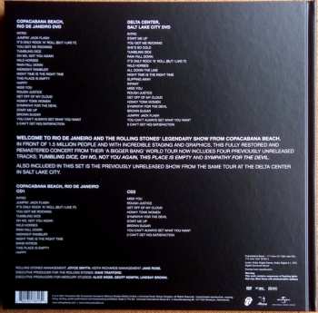 2CD/2DVD The Rolling Stones: A Bigger Bang - Live On Copacabana Beach DLX | LTD