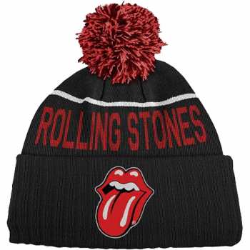 Merch The Rolling Stones: Bobble Čepice Classic Tongue