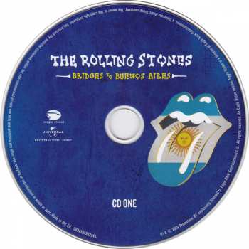 2CD/DVD The Rolling Stones: Bridges To Buenos Aires 5868