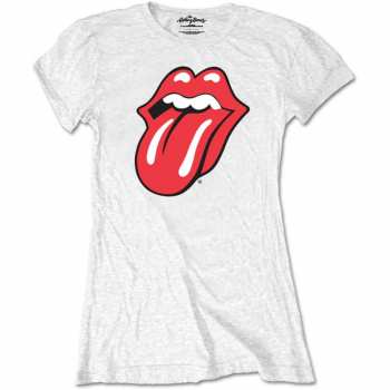 Merch The Rolling Stones: Dámské Tričko Classic Tongue  XL