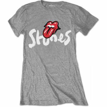 Merch The Rolling Stones: Dámské Tričko No Filter Brush Strokes  S